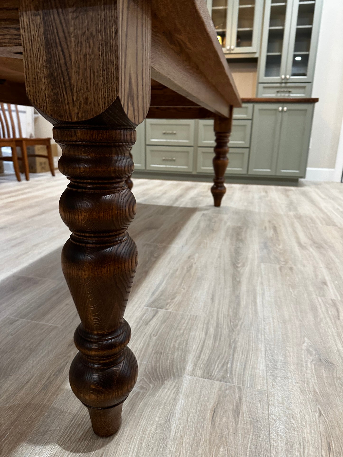 Jill Farm Table (Fully Stained)