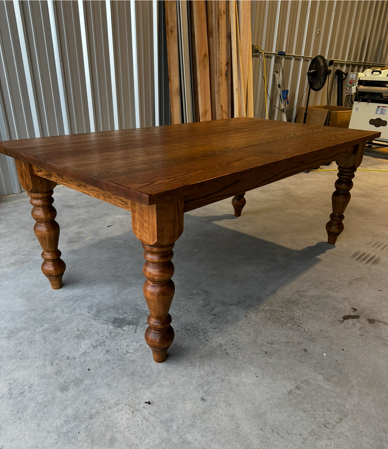 Jill Farm Table (Fully Stained)