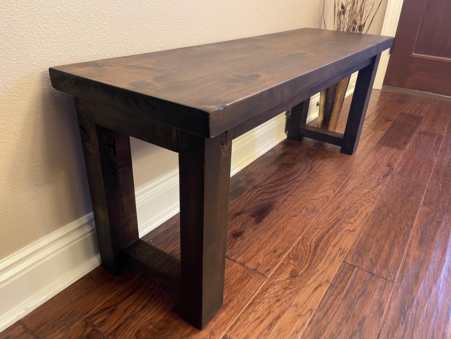 Traditional Farmhouse Bench