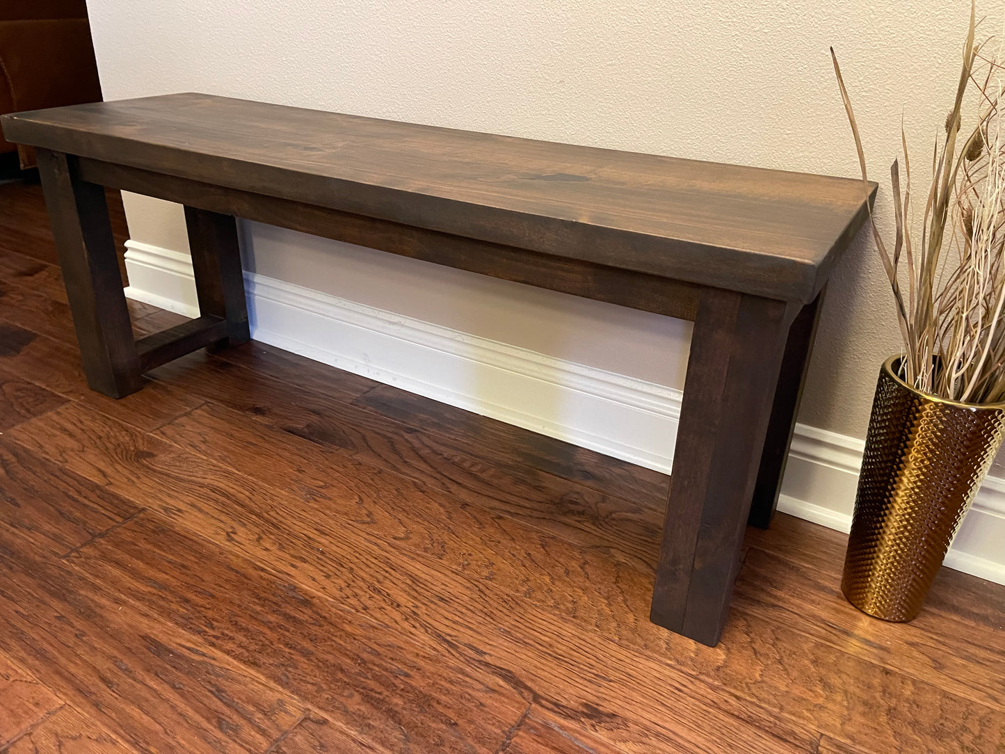 Traditional Farmhouse Bench