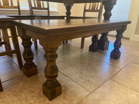 The Hilton Dining Bench — solid hardwood dining bench, view 4