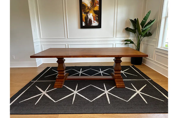 The Benton Dining Table — solid hardwood dining table, view 3