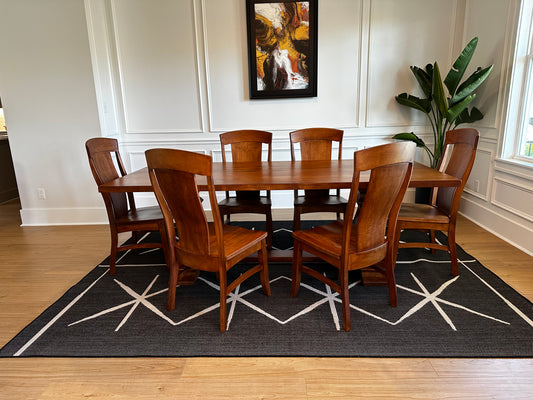 Benton Dining Set with 6 Matching Chairs