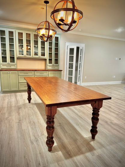 Jill Farm Table (Fully Stained)