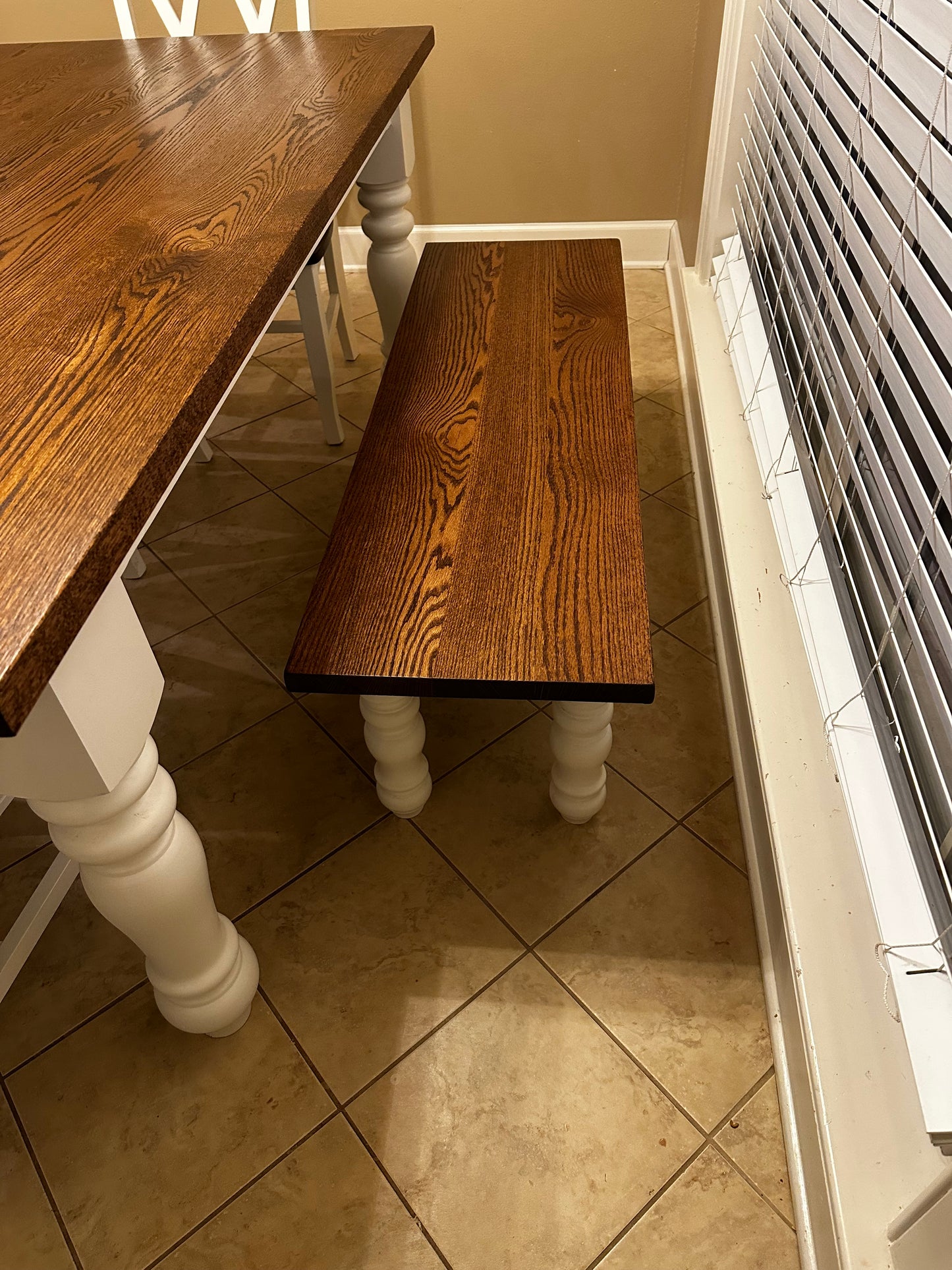 Jill Dining Table Set With 6 XX (X) Back Chairs and Bench Option (discounts applied)